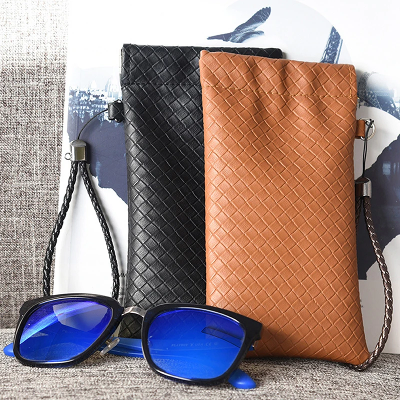 Fashion Leather Eyeglasses Bag Women Men Soft Light PU Sunglasses Pouch Soft Eyeglasses Bag Glasses Accessories
Fashion Leather Eyeglasses Bag Women Men Soft Light PU Sunglasses Pouch Soft Eyeglasses Bag Glasses Accessories