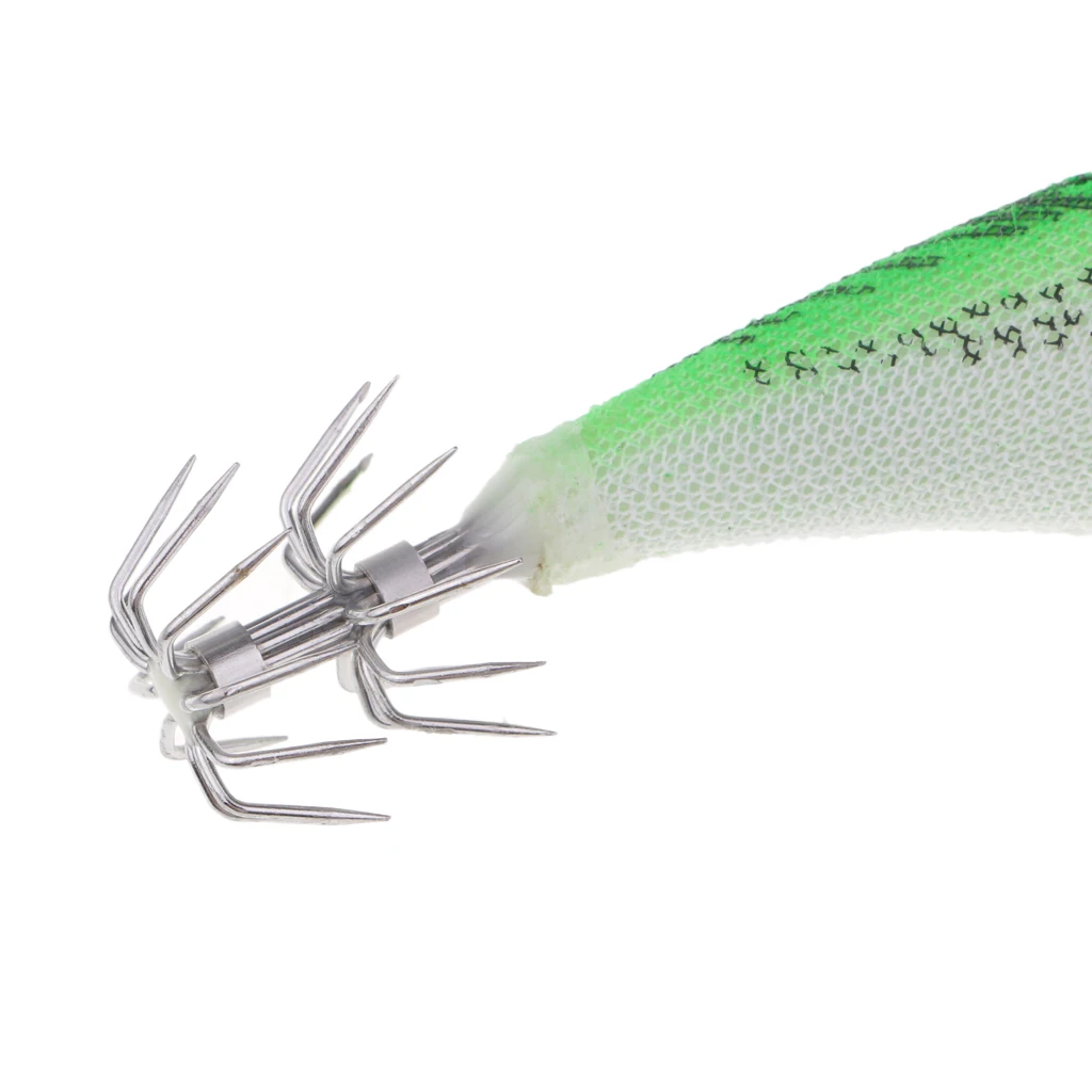 14.7 g 11 cm 3D Eyes Squid Cuttlefish Lure Hook Lifelike Specially-Designed Shrimp Shape Shrimp Bionic Fake Fishing Bait