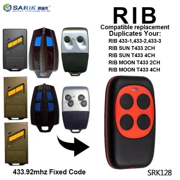 Newest RIB SUN T433-2CH, RIB SUN T433-4CH Replacement Rf Universal remote control duplicator fixed code 433,92Mhz
Newest RIB SUN T433-2CH, RIB SUN T433-4CH Replacement Rf Universal remote control duplicator fixed code 433,92Mhz