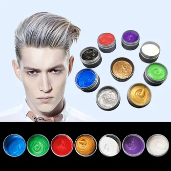 Unisex Fashion Temporary Hair Color Wax Mud Dye Cream Non-toxic DIY Styling Hair Cream Party Crayons for Hair 9 Colors TSLM2
Unisex Fashion Temporary Hair Color Wax Mud Dye Cream Non-toxic DIY Styling Hair Cream Party Crayons for Hair 9 Colors TSLM2