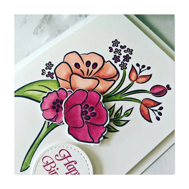 Flower Transparent Clear Rubber Stamps Sheet Cling Happy Birthday Words Stamp for scrapbooking Paper Card DIY Crafts
Flower Transparent Clear Rubber Stamps Sheet Cling Happy Birthday Words Stamp for scrapbooking Paper Card DIY Crafts