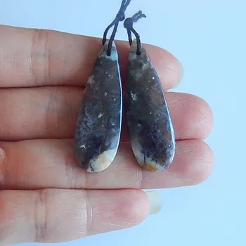 Natural Arborization Opal Gemstone Fashion woman Earrings,Semiprecious jewelry earring,39x13x5mm,7.5g
Natural Arborization Opal Gemstone Fashion woman Earrings,Semiprecious jewelry earring,39x13x5mm,7.5g