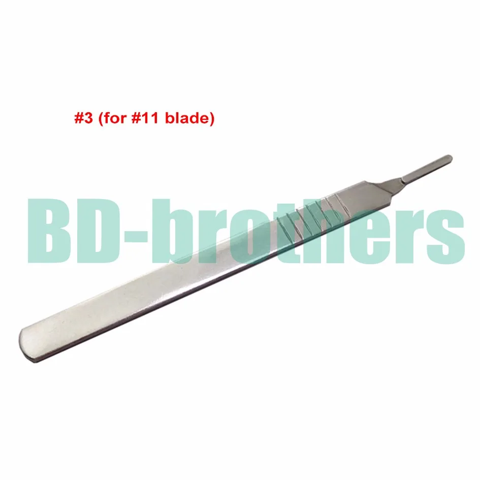 #3 ( for #11 Blade) Scalpel Handle Cutter Metal Blade Holder Carving Knife for Manicure PCB Phone Repair 200pcs/lot
#3 ( for #11 Blade) Scalpel Handle Cutter Metal Blade Holder Carving Knife for Manicure PCB Phone Repair 200pcs/lot
