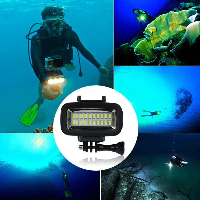 2017hot 40M Waterproof Super Bright Underwater LED Video Light Camera Diving Lamp Suitable For Gopro Black Photographic Lighting
2017hot 40M Waterproof Super Bright Underwater LED Video Light Camera Diving Lamp Suitable For Gopro Black Photographic Lighting