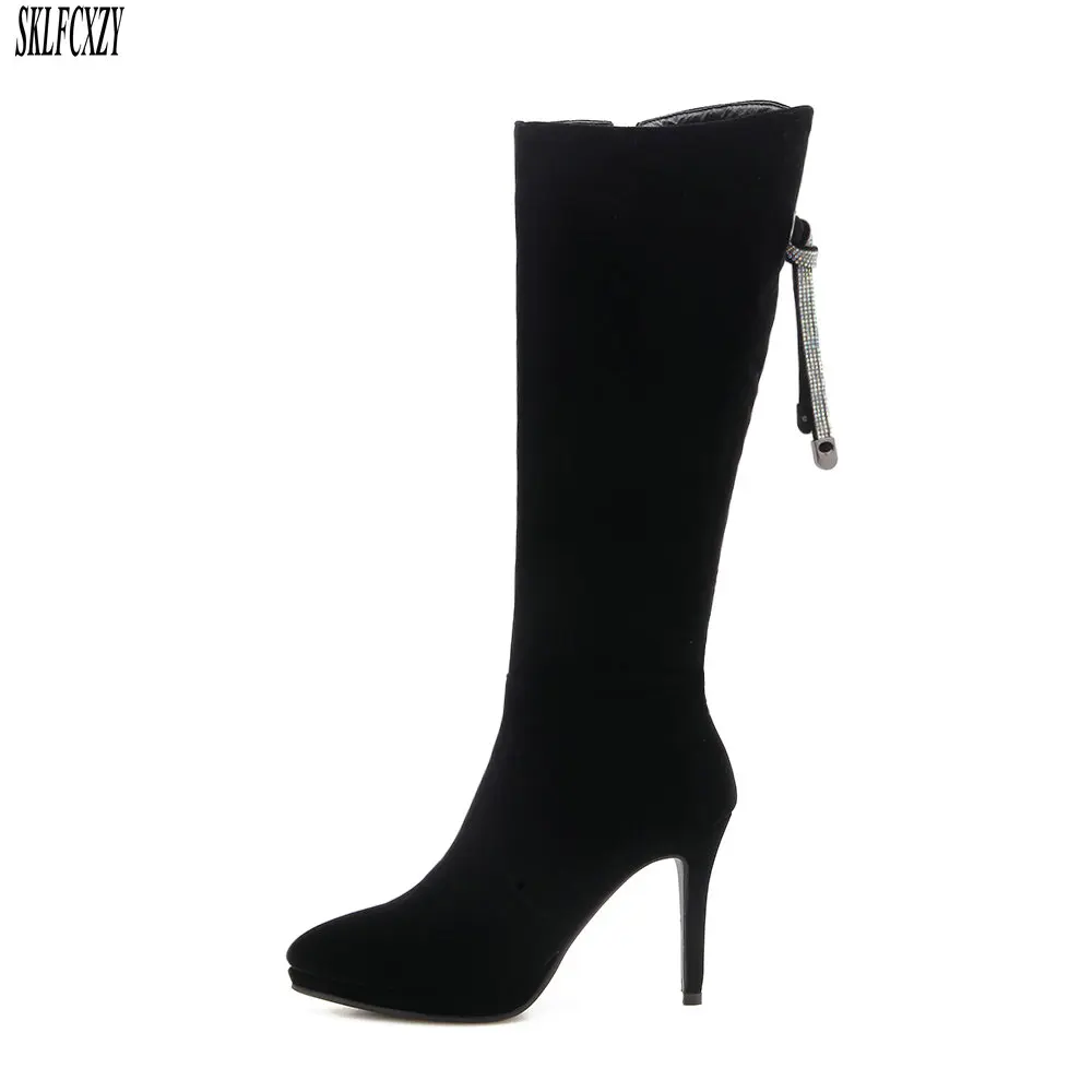 SKLFCXZY Autumn new design ladies and knee boots high heels comfortable woman boots, fashionable shoes women
SKLFCXZY Autumn new design ladies and knee boots high heels comfortable woman boots, fashionable shoes women