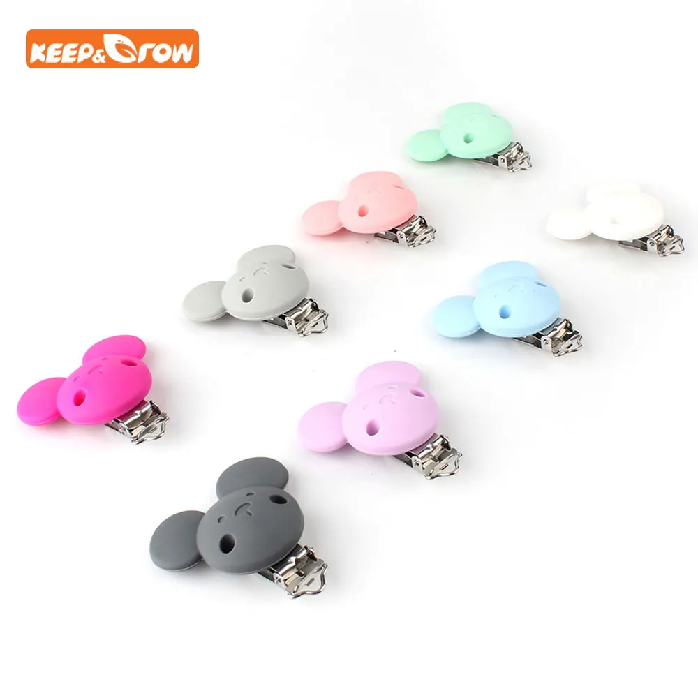 Keep&grow 10Pc Cartoon Mouse Pacifier Holders Silicone Baby Pacifier Holder Teething Accessories Clasps Toy Pacifier Chain Clips
Keep&grow 10Pc Cartoon Mouse Pacifier Holders Silicone Baby Pacifier Holder Teething Accessories Clasps Toy Pacifier Chain Clips