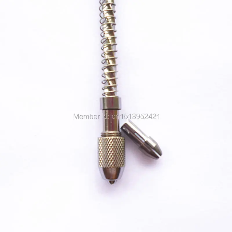 Semi-automatic Hand Twist Spiral drill Suit Micro Hand Hobby Drill With Drill Bit Chuck Clamping Range 0.1mm-2mm Precision Tools (6)