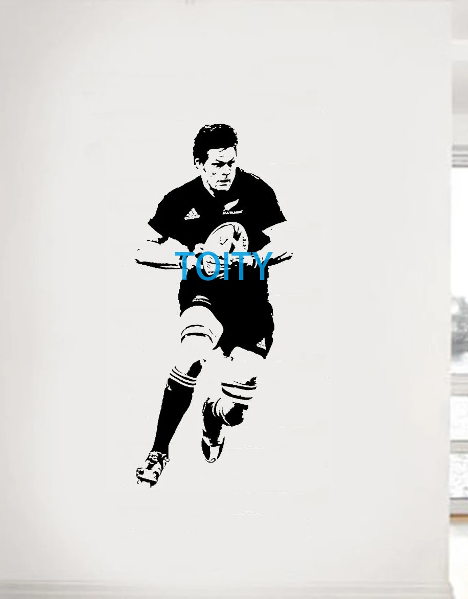 Richie McCaw Wall Sticker New Zealand former rugby union player Vinyl Decal Sport Poster Boy Room Graphic Mural S M L
Richie McCaw Wall Sticker New Zealand former rugby union player Vinyl Decal Sport Poster Boy Room Graphic Mural S M L