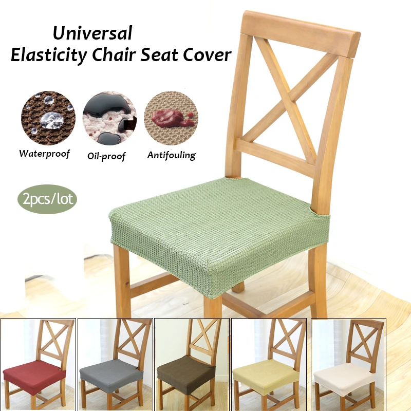 2PCS Universal Elasticity Chair Covers Waterproof and Anti-fouling Cover Home Dining Chair Protector Seat Cover
2PCS Universal Elasticity Chair Covers Waterproof and Anti-fouling Cover Home Dining Chair Protector Seat Cover