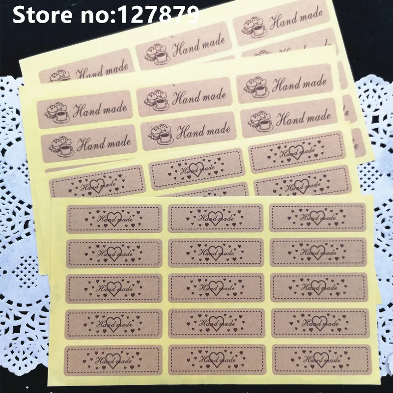 150pcs "hand Made" Handmade Wrapping Paper Seal Stickers Diy Bread Stickers Children Making Gift Box Stickers
150pcs "hand Made" Handmade Wrapping Paper Seal Stickers Diy Bread Stickers Children Making Gift Box Stickers