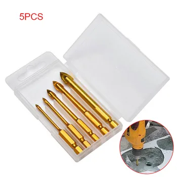 5Pcs/Set Tungsten Steel Carbide Glass Drill Bits Set Coated Power Tools Accessories --M25
5Pcs/Set Tungsten Steel Carbide Glass Drill Bits Set Coated Power Tools Accessories --M25