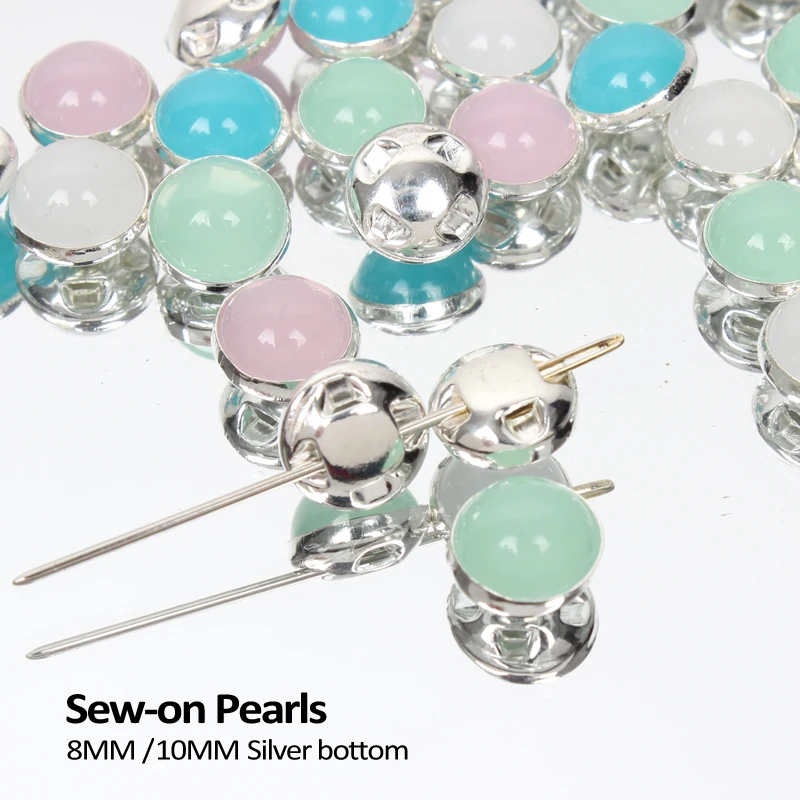 Sewing Pearl Beads 8mm/10mm Opal Color Claw Rhinestones Crystal Scrapbooking For Fabric Clothes Dress 
Sewing Pearl Beads 8mm/10mm Opal Color Claw Rhinestones Crystal Scrapbooking For Fabric Clothes Dress