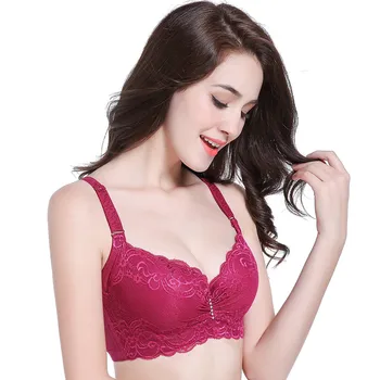 Lace sexy adjustment large size bra burst with steel rings gathered in thin lingerie
Lace sexy adjustment large size bra burst with steel rings gathered in thin lingerie