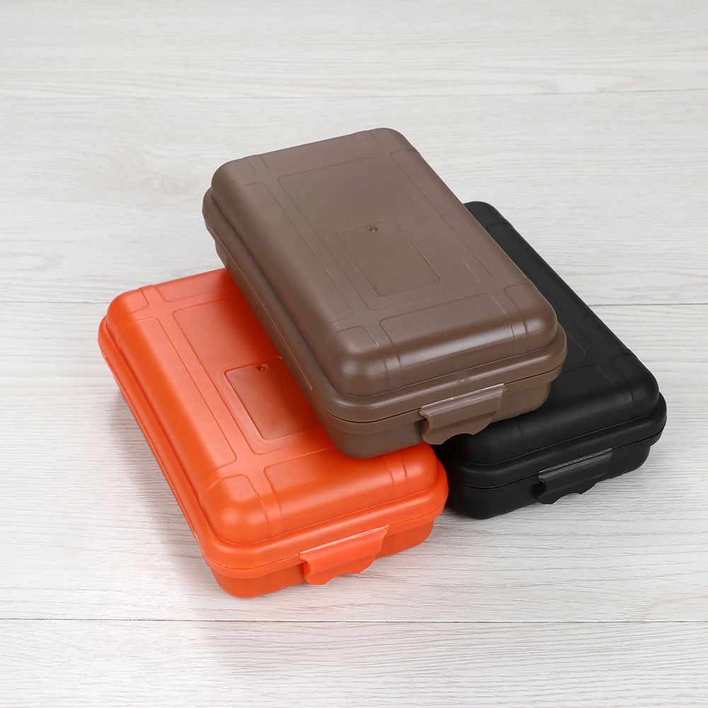 1PC Waterproof Box Shockproof Survival Tool Case Watertight Seal Container Travel Camp Carry Kit Holder Storage Boxesoutdoor box
1PC Waterproof Box Shockproof Survival Tool Case Watertight Seal Container Travel Camp Carry Kit Holder Storage Boxesoutdoor box