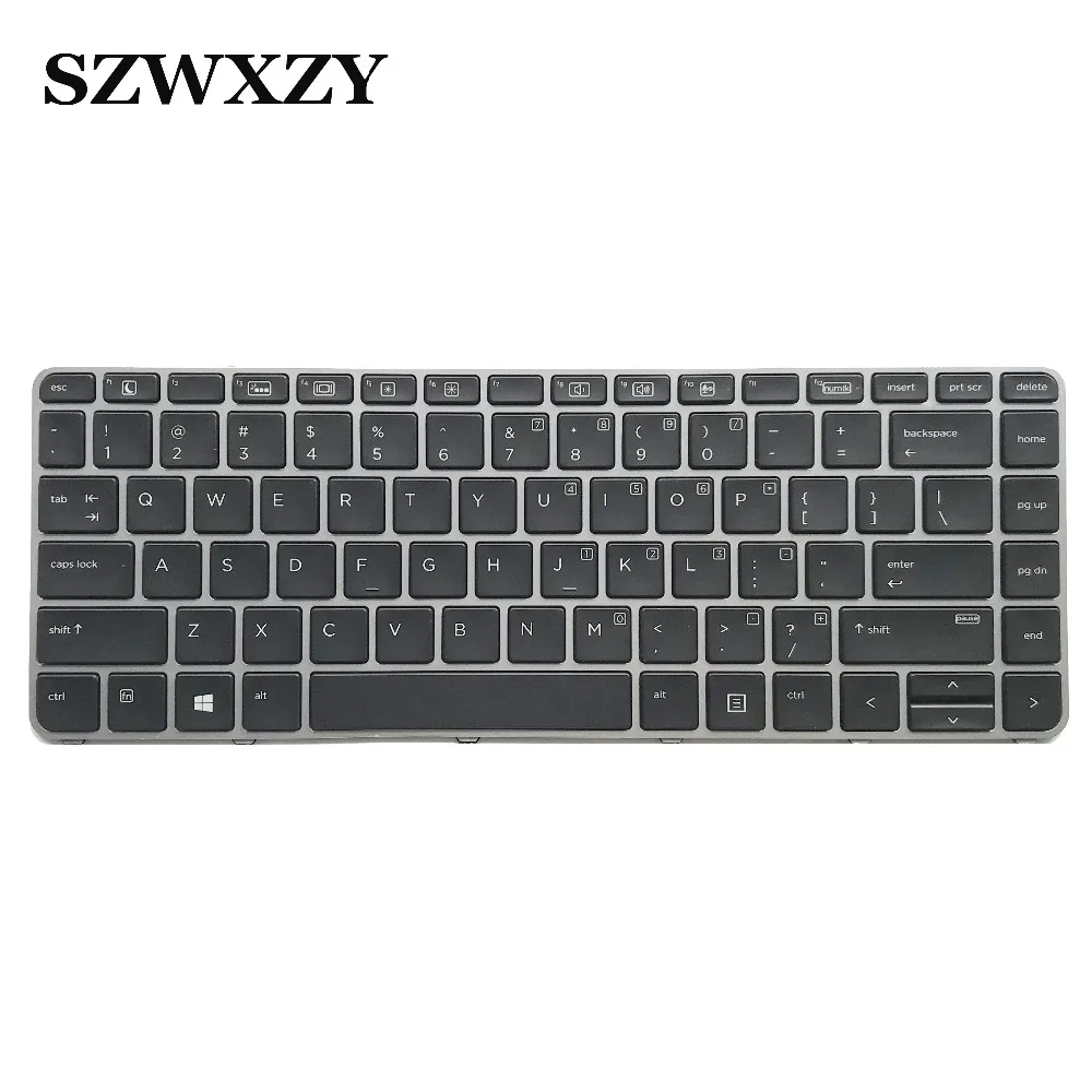 Для HP EliteBook Folio 1040 G3 клавиатура 844423-001 818252-001 английская с подсветкой | Компьютеры и