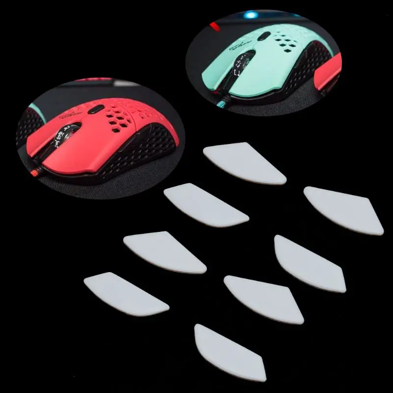 

2 Sets/pack Tiger Gaming Mouse Feet Mouse Skate For Finalmoues ULTRALIGHT Air58 White Teflon Mouse Glides Curve Edge