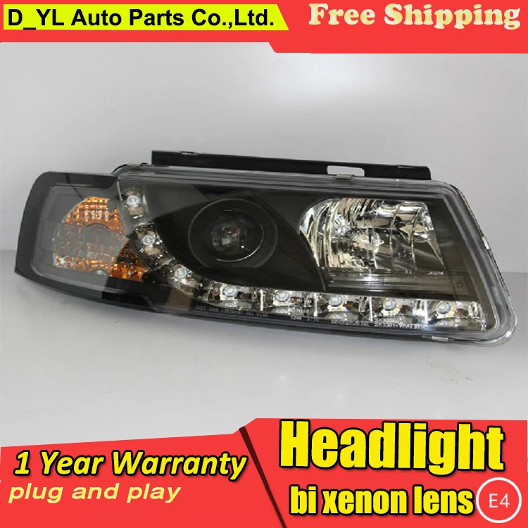 D_YL автомобильный Стайлинг для фар VW Passat 1998-2005 светодиодный ные фары DRL