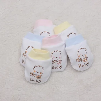 3pairs 0-6months 100% cotton baby proof gloves Neonatal gloves comfortable breathe freely baby gloves newborn baby mitten B020
3pairs 0-6months 100% cotton baby proof gloves Neonatal gloves comfortable breathe freely baby gloves newborn baby mitten B020