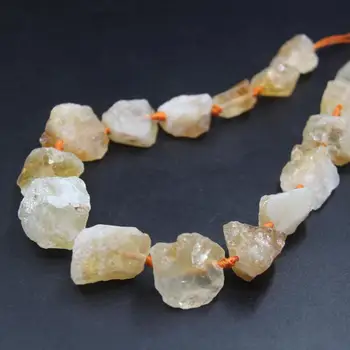 15.5"/strand Raw Citrines Crystal Nugget Loose Beads,Natural Yellow Quartz Stone Gems Pendant Necklace Jewelry Crafts Making
15.5"/strand Raw Citrines Crystal Nugget Loose Beads,Natural Yellow Quartz Stone Gems Pendant Necklace Jewelry Crafts Making