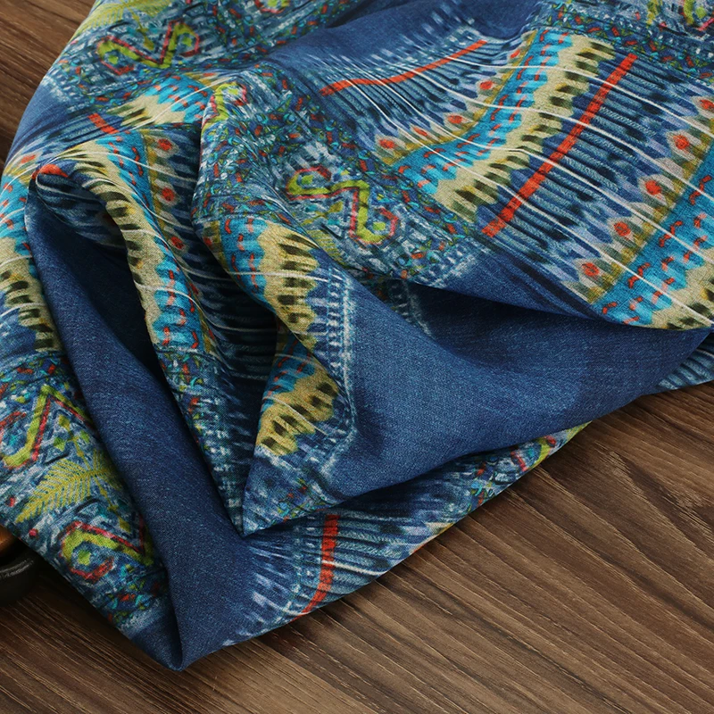 High quality pure ramie fabric Summer New pattern printing tissus High-end dresses and gowns patchwork fabric
High quality pure ramie fabric Summer New pattern printing tissus High-end dresses and gowns patchwork fabric