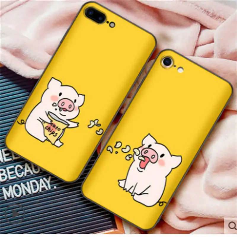 Cartoon Couple Feeding Pig For Iphone 6 6S 7 8plus X Xs Xr Xsmax Silicone Soft Shell Phone Case
Cartoon Couple Feeding Pig For Iphone 6 6S 7 8plus X Xs Xr Xsmax Silicone Soft Shell Phone Case