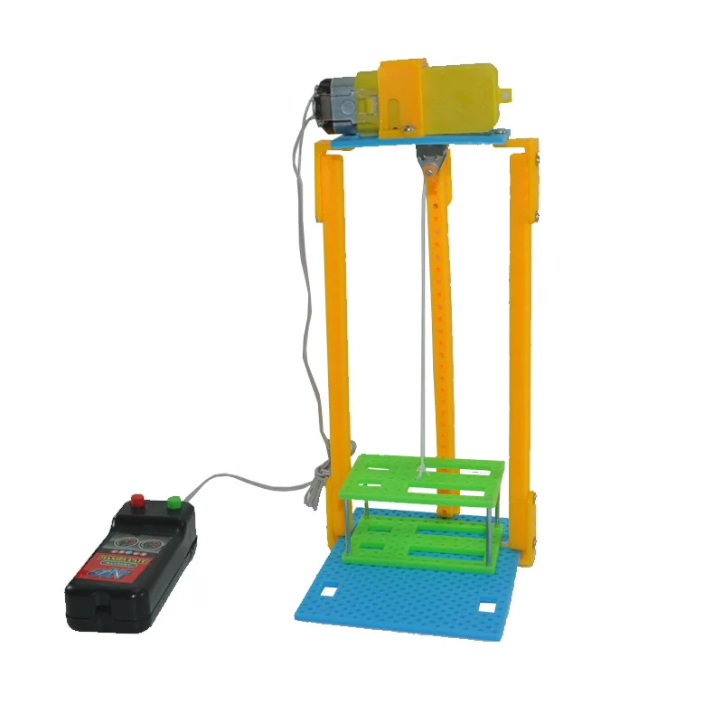 Mini Lift Model DIY Elvator STEM Toy Boy and Girl Gift Science Teaching Aid electricity experiment without battery free shipping
Mini Lift Model DIY Elvator STEM Toy Boy and Girl Gift Science Teaching Aid electricity experiment without battery free shipping