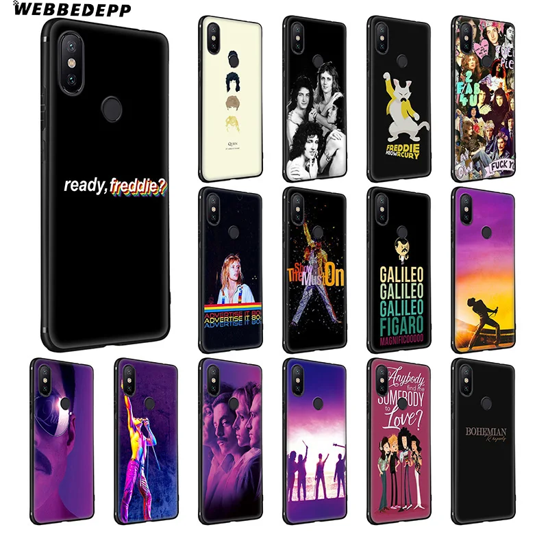 WEBBEDEPP Bohemian Rhapsody Queen Soft Silicone Case for Xiaomi Redmi Note 7 6 6A 5 4 4X 4A 5A 5 S2 Plus Pro Lite
WEBBEDEPP Bohemian Rhapsody Queen Soft Silicone Case for Xiaomi Redmi Note 7 6 6A 5 4 4X 4A 5A 5 S2 Plus Pro Lite