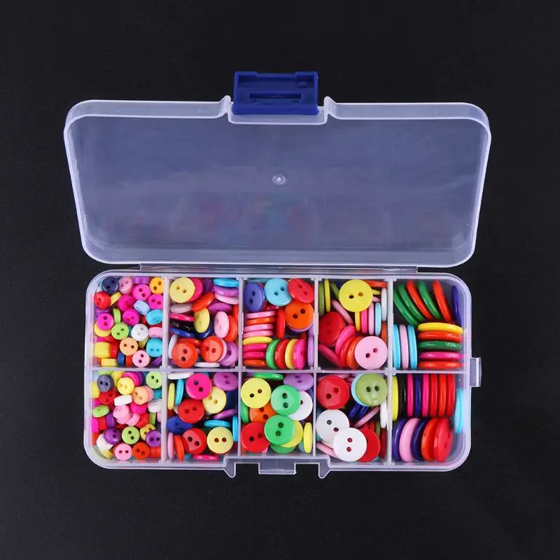 500pcs/set Round Resin Buttons 2 Holes 2 Holes Mini Sewing Tools Scrapbooking Decorative Clothing Apparel DIY Mixed Sizes
500pcs/set Round Resin Buttons 2 Holes 2 Holes Mini Sewing Tools Scrapbooking Decorative Clothing Apparel DIY Mixed Sizes