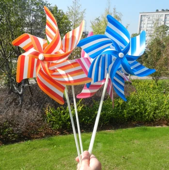 50Pcs/set Cute Plastic Windmill Pinwheel Self-assembly Striped windmill children toys Home Garden Yard Decor Outdoor Toy
50Pcs/set Cute Plastic Windmill Pinwheel Self-assembly Striped windmill children toys Home Garden Yard Decor Outdoor Toy