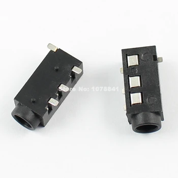 100 Pcs Per Lot 3.5mm Female Audio Connector 4 Pin SMT Stereo Phone Jack PJ3020D
100 Pcs Per Lot 3.5mm Female Audio Connector 4 Pin SMT Stereo Phone Jack PJ3020D