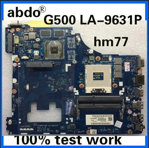 abdo Applicable to Lenovo G500 VIWGP/GR LA-9631P notebook motherboard PGA989 HM76 graphics HD8570M/R5 M230 2G 100% test work
abdo Applicable to Lenovo G500 VIWGP/GR LA-9631P notebook motherboard PGA989 HM76 graphics HD8570M/R5 M230 2G 100% test work