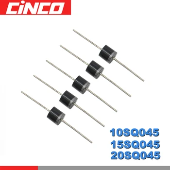 5PCS/LOT 10A 15A 20A 45V 10SQ045 15SQ045 20SQ045 PEC schottky barrier diodes for DIY Solar Cells panel Junction Box diodes
5PCS/LOT 10A 15A 20A 45V 10SQ045 15SQ045 20SQ045 PEC schottky barrier diodes for DIY Solar Cells panel Junction Box diodes