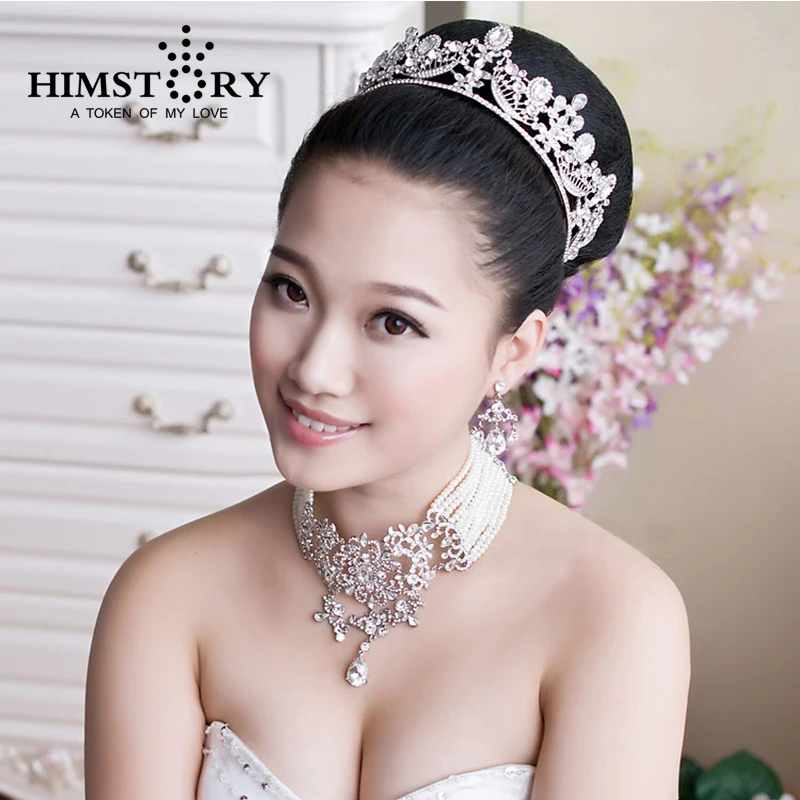 HIMSTORY European Royal Princess Large Rhinestones Crystal Wedding Hair Crown Queen Bridal Hair Jewelry Hair Accessory
HIMSTORY European Royal Princess Large Rhinestones Crystal Wedding Hair Crown Queen Bridal Hair Jewelry Hair Accessory