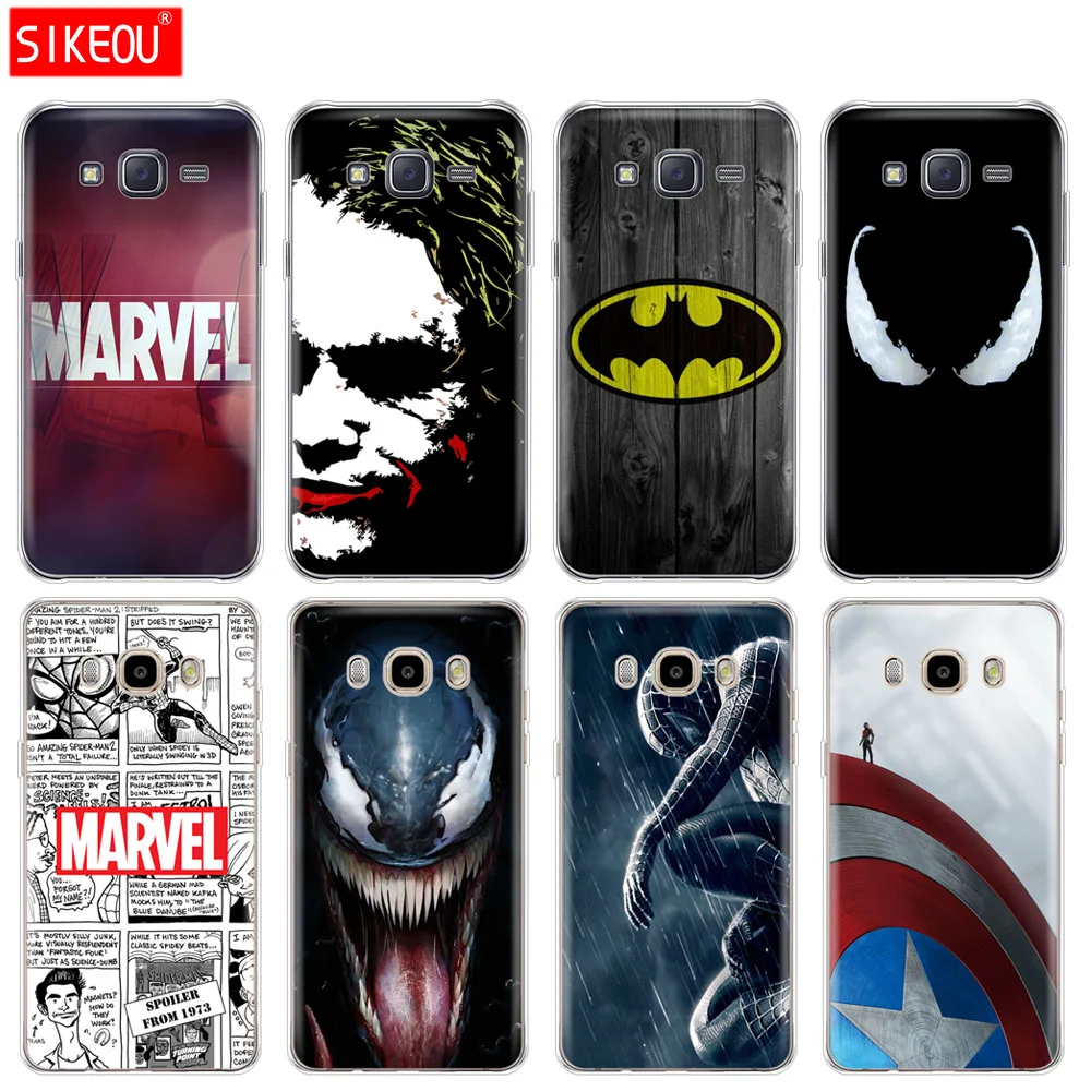 silicone cover phone case for Samsung Galaxy J1 J2 J3 J5 J7 MINI 2016 2015 prime case Marvel superhero venom
silicone cover phone case for Samsung Galaxy J1 J2 J3 J5 J7 MINI 2016 2015 prime case Marvel superhero venom