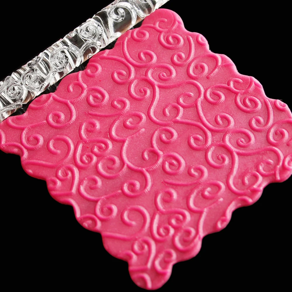 Cookie Baking Textured Embossing Acrylic Rolling Pin Fondant Cake Roller Clear Sugarcraft Decorating Rolling Pin
Cookie Baking Textured Embossing Acrylic Rolling Pin Fondant Cake Roller Clear Sugarcraft Decorating Rolling Pin
