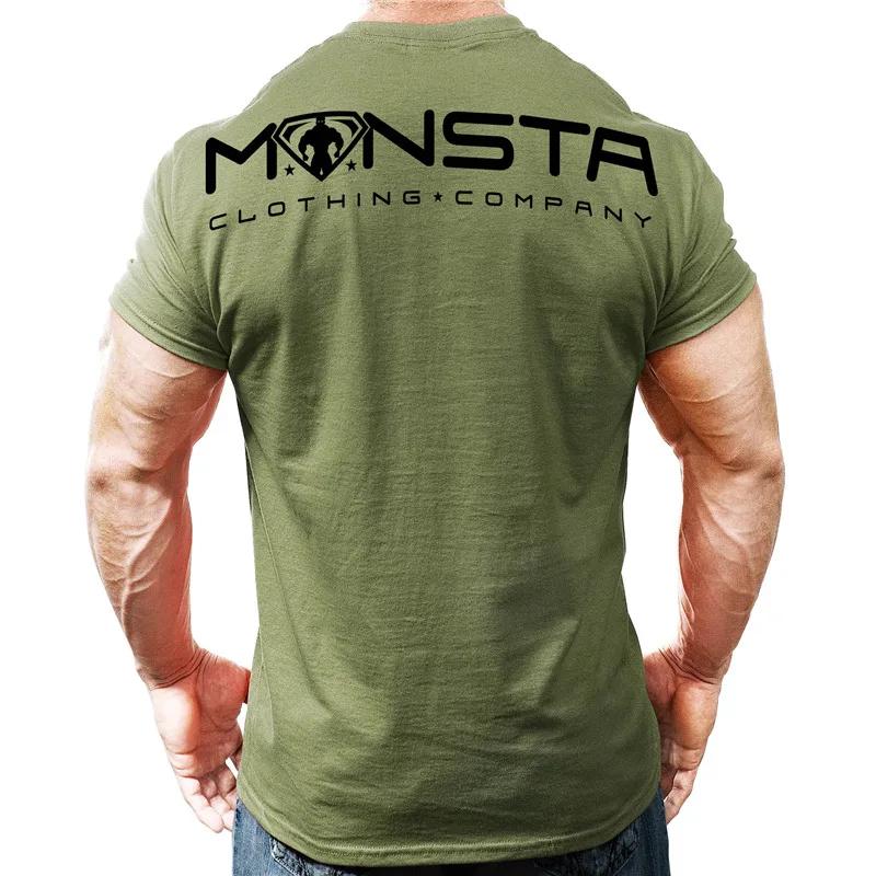 New Men Short sleeve Printed t shirt Summer Gyms Fitness Bodybuilding Cotton Slim T-shirt Mans Casual Fashion plus-size clothing
New Men Short sleeve Printed t shirt Summer Gyms Fitness Bodybuilding Cotton Slim T-shirt Mans Casual Fashion plus-size clothing