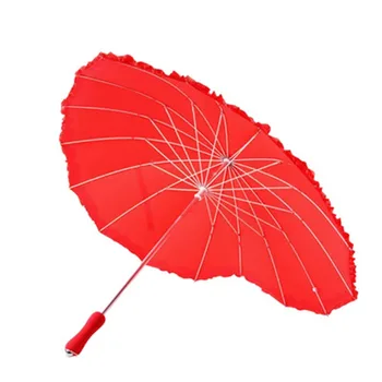 YFGXBHMX Creative Heart-Shaped Love Rainy Red Wedding Red Umbrella Literary Long Handle Couple Umbrella
YFGXBHMX Creative Heart-Shaped Love Rainy Red Wedding Red Umbrella Literary Long Handle Couple Umbrella