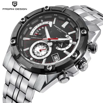 PAGANI DESIGN Chronograph Men's Luxury Brand Quartz Watch Business Stainless Steel Waterproof Sports Men's Watch reloj hombre
PAGANI DESIGN Chronograph Men's Luxury Brand Quartz Watch Business Stainless Steel Waterproof Sports Men's Watch reloj hombre