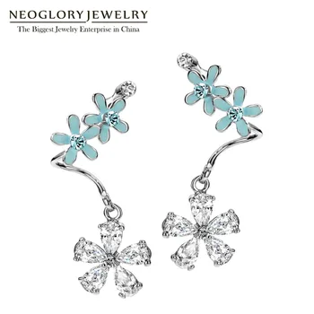 Neoglory Rhinestone Enamel Flower Fashion Zircon Titanium Needle Hook Earrings Charm Jewelry for Women Teen Girls 2020 New Gift
Neoglory Rhinestone Enamel Flower Fashion Zircon Titanium Needle Hook Earrings Charm Jewelry for Women Teen Girls 2020 New Gift