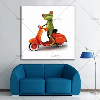 Abstract Modern Art Driving Frog Abstract Decor Lovely Animal Oil Painting Handpainted On Canvas For Living Room Decor
Abstract Modern Art Driving Frog Abstract Decor Lovely Animal Oil Painting Handpainted On Canvas For Living Room Decor
