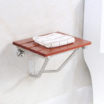 Solid Wood Bath Stool Folding Stool Seat Bathroom Wall Seat Stool Non-slip Shower Wall Chair Living Room Wall Hanging Shoe Bench
Solid Wood Bath Stool Folding Stool Seat Bathroom Wall Seat Stool Non-slip Shower Wall Chair Living Room Wall Hanging Shoe Bench