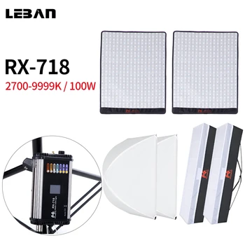 Falcon Eyes 2PCS RX-718 100W 2700-9999K 216pcs LED Roll-Flex Portable Waterproof LED Photo Vedio Light Lamp for Video Studio
Falcon Eyes 2PCS RX-718 100W 2700-9999K 216pcs LED Roll-Flex Portable Waterproof LED Photo Vedio Light Lamp for Video Studio