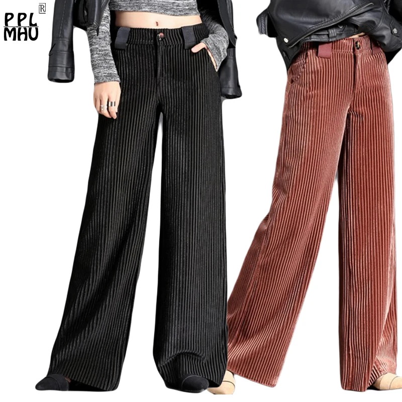 Hot Sale Velet Pants Women's Trousers With High Waist Female Loose Large Size Women Pant 2019 Big Size Women's Pleuche Trousers
Hot Sale Velet Pants Women's Trousers With High Waist Female Loose Large Size Women Pant 2019 Big Size Women's Pleuche Trousers