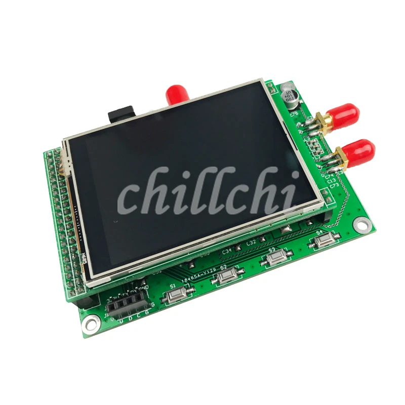ADF4355 color touch screen module sweep frequency signal source VCO microwave frequency synthesizer PLL
ADF4355 color touch screen module sweep frequency signal source VCO microwave frequency synthesizer PLL