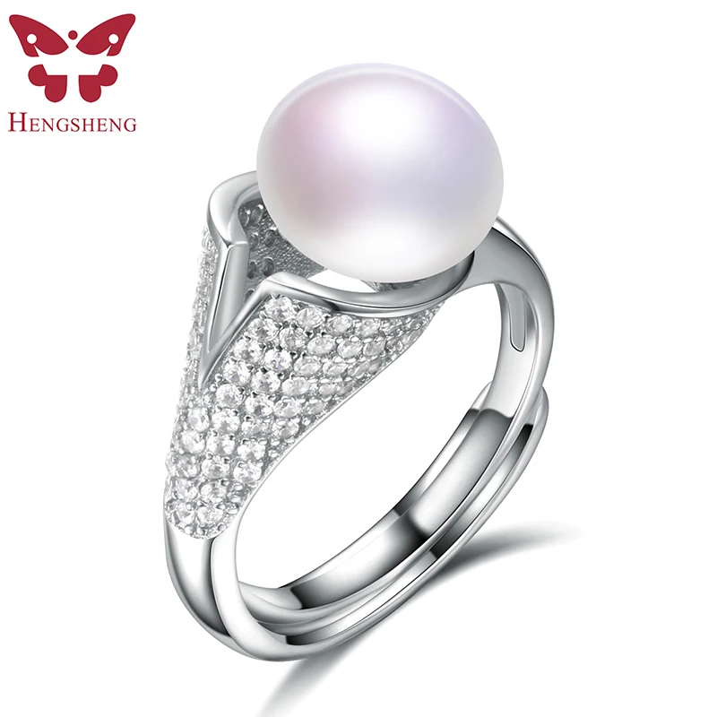 HENGSHENG Natural Pearl Zicon Ring,Big Colorful Pearl with 89 pieces Zircon,Popular,Fashion,Elegant for Women,Gift/Daily/Wedding
HENGSHENG Natural Pearl Zicon Ring,Big Colorful Pearl with 89 pieces Zircon,Popular,Fashion,Elegant for Women,Gift/Daily/Wedding