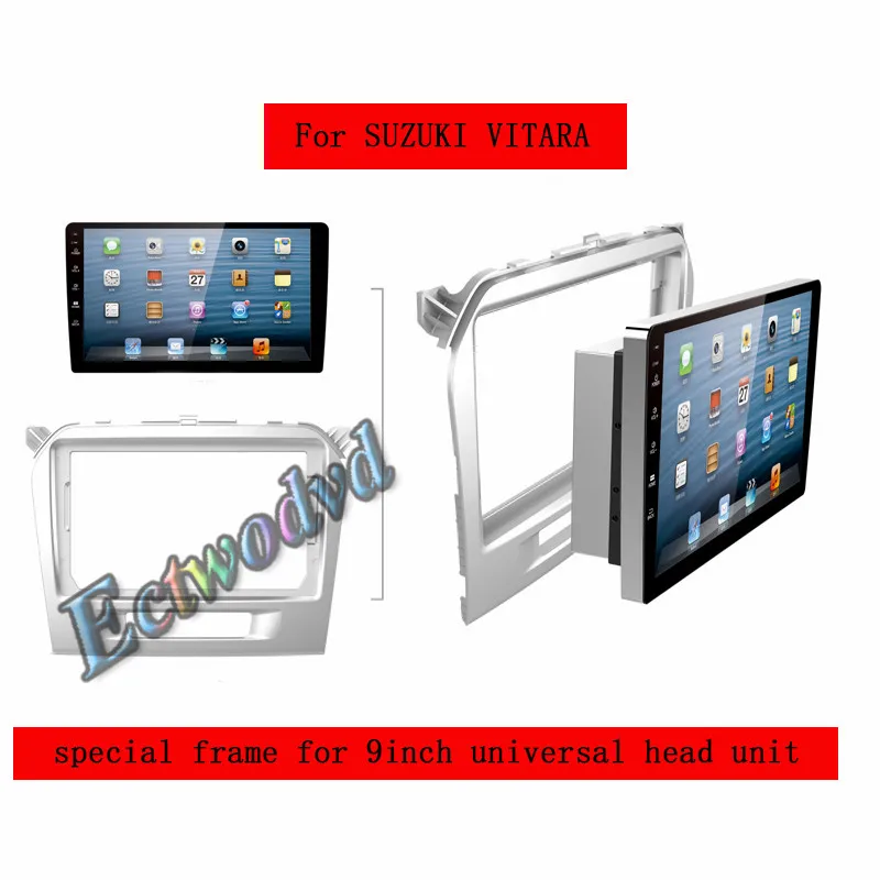 Special 9inch Car Radio Fascia Frame Dash Panel for Suzuki Vitara 2015 2016 Head Unit Car Refitting Stereo
Special 9inch Car Radio Fascia Frame Dash Panel for Suzuki Vitara 2015 2016 Head Unit Car Refitting Stereo