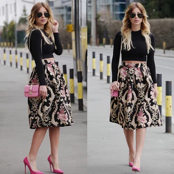 Sexy Women Retro Floral High Waist Pleated Party Midi Skirt Lady Girls Vintage Flower Printed Skirts 4 Size
Sexy Women Retro Floral High Waist Pleated Party Midi Skirt Lady Girls Vintage Flower Printed Skirts 4 Size