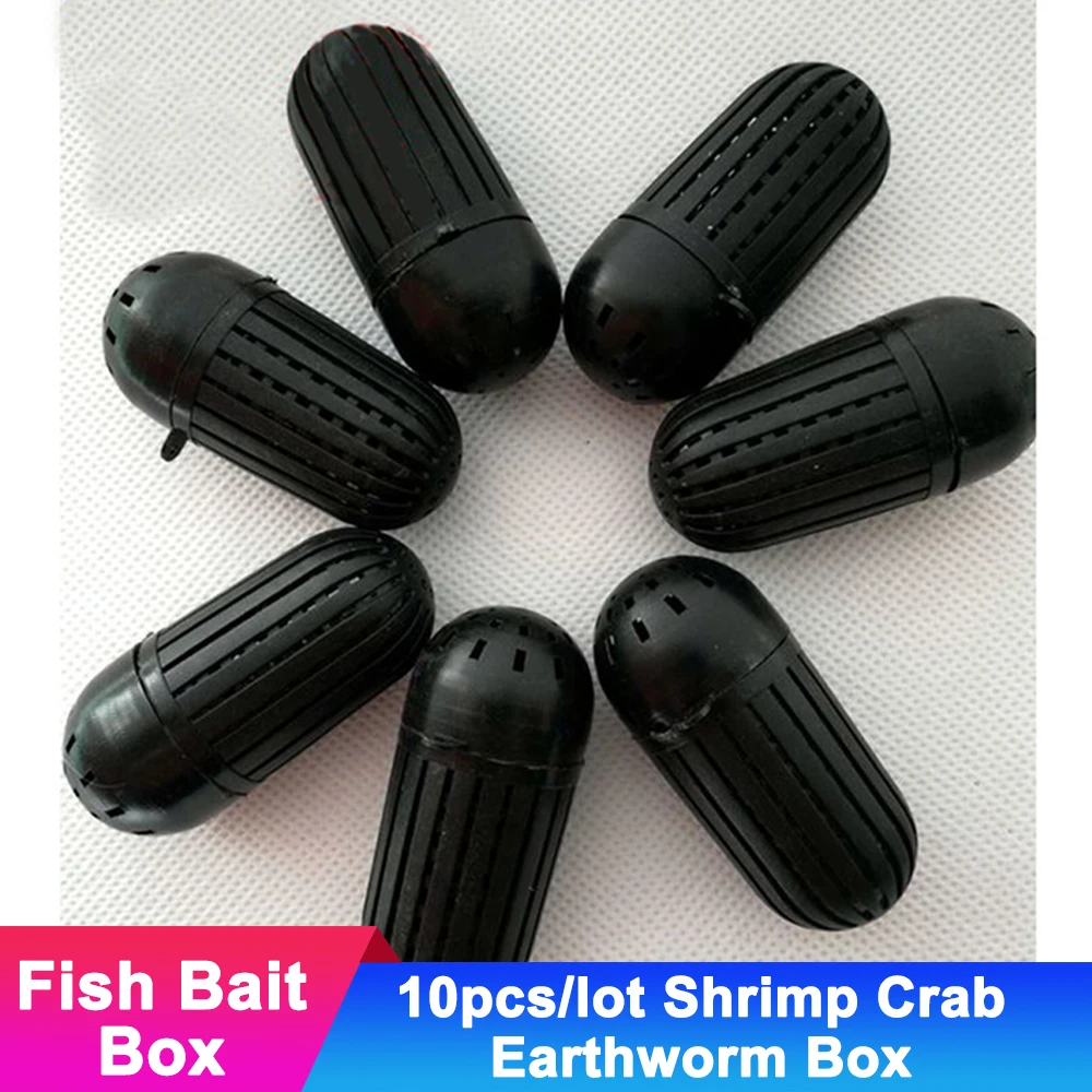10pcs Crankbait Fishing Bait Ball Plastic Earthworm Lure Storage Box Shrimp Lures Boxes Wobbler Minnow Fish Tackle Accessories
10pcs Crankbait Fishing Bait Ball Plastic Earthworm Lure Storage Box Shrimp Lures Boxes Wobbler Minnow Fish Tackle Accessories