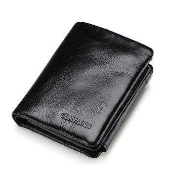 New Cow Leather Wallet men Coin Purse Small Male Clutch Wallet Hasp Mens Money Bag Card Holder Slim black color
New Cow Leather Wallet men Coin Purse Small Male Clutch Wallet Hasp Mens Money Bag Card Holder Slim black color