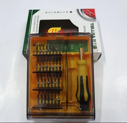 Screwdriver 32 in 1 mobile phone computer disassemble combination screwdriver belt lengthen stintingly
Screwdriver 32 in 1 mobile phone computer disassemble combination screwdriver belt lengthen stintingly